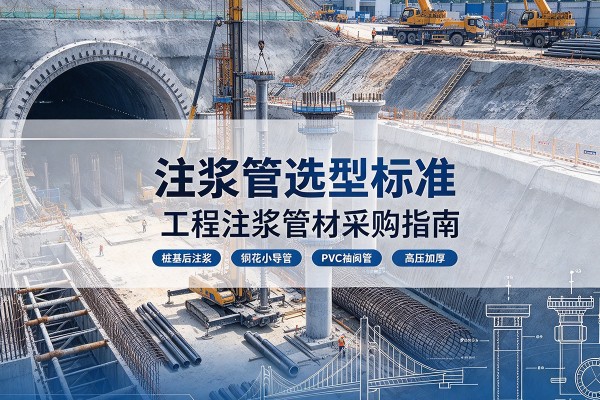 名山注浆管选型标准