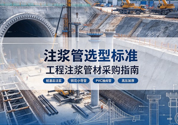 名山注浆管选型标准